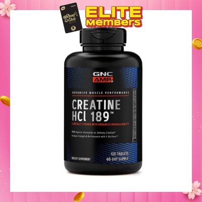 GNC AMP Creatine HCL 189™ Tablet 120s