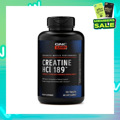 GNC AMP Creatine HCL 189™ Tablet 120s