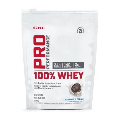 GNC Pro Performance® 100% Whey Cookies and Cream 411.6g