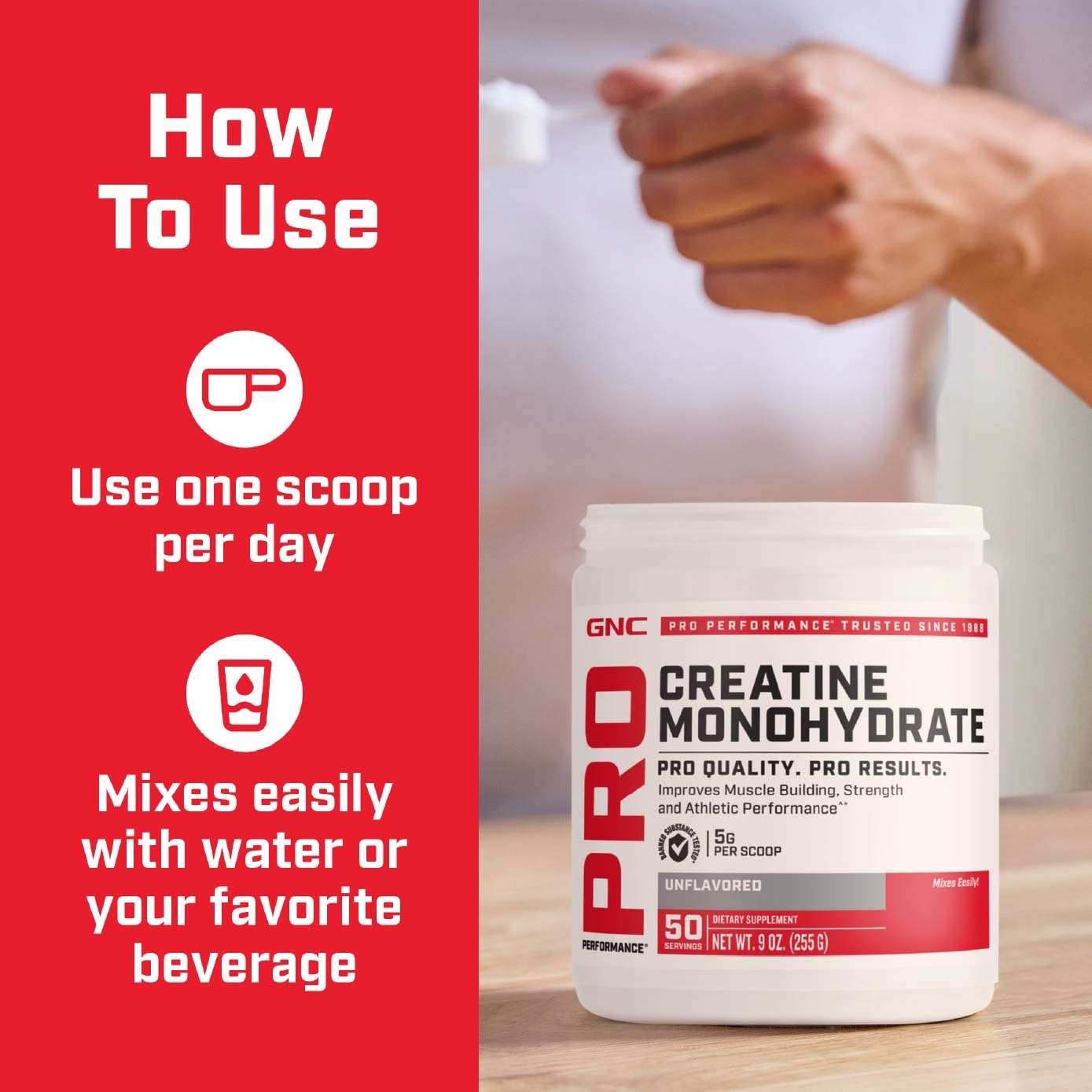Pro Performance® Creatine Monohydrate 255g