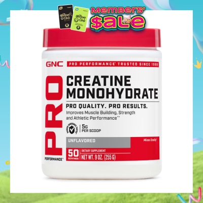 GNC - Pro Performance® Creatine Monohydrate 255g