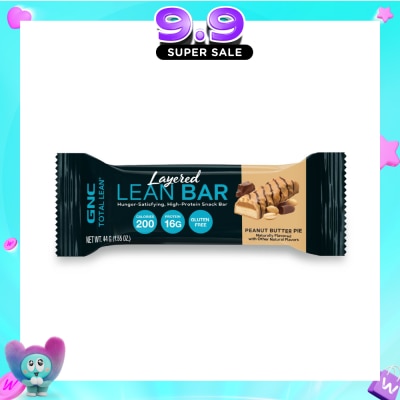 GNC - Total Lean® Bar Protein Snack Bar Peanut Butter Pie 44g image