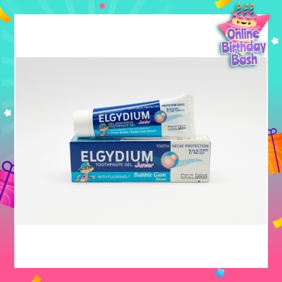 ELGYDIUM Junior Bubble Gum Toothpaste 50ml