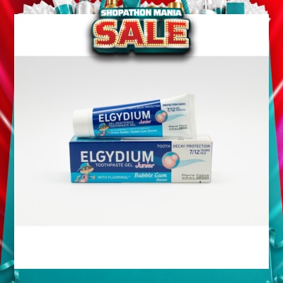 ELGYDIUM - Junior Bubble Gum Toothpaste 50ml