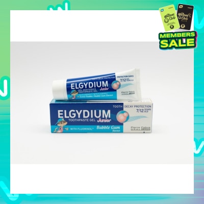 ELGYDIUM Junior Bubble Gum Toothpaste 50ml