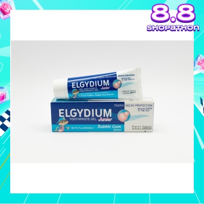 ELGYDIUM Junior Bubble Gum Toothpaste 50ml