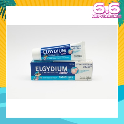 ELGYDIUM Junior Bubble Gum Toothpaste 50ml
