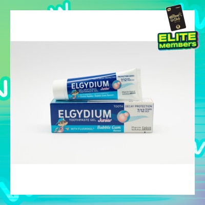 ELGYDIUM Junior Bubble Gum Toothpaste 50ml