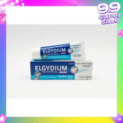 ELGYDIUM Junior Bubble Gum Toothpaste 50ml