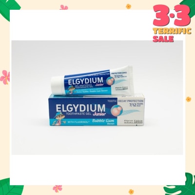 ELGYDIUM Junior Bubble Gum Toothpaste 50ml