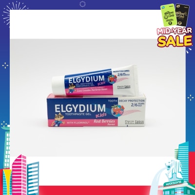 ELGYDIUM Kids Red Berries toothpaste