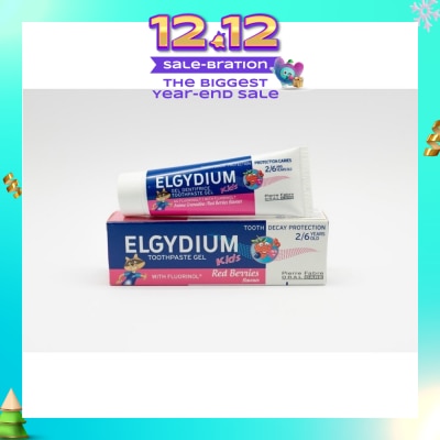 ELGYDIUM Kids Red Berries toothpaste