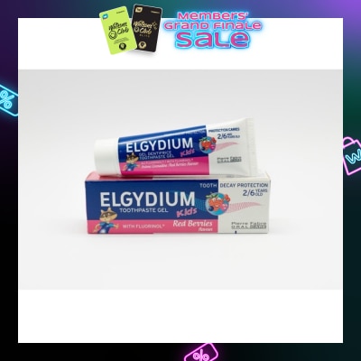 ELGYDIUM Kids Red Berries toothpaste