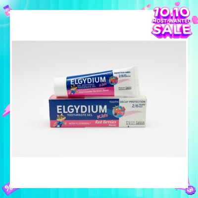 ELGYDIUM Kids Red Berries toothpaste