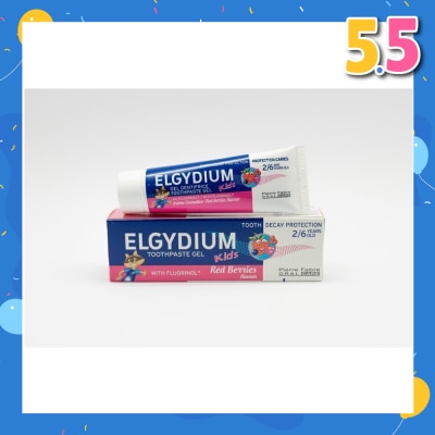 ELGYDIUM Kids Red Berries toothpaste
