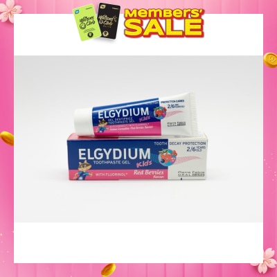 ELGYDIUM Kids Red Berries toothpaste