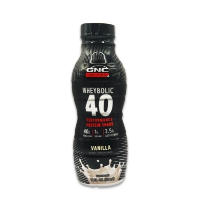 GNC AMP Wheybolic 40 Protein Shake Vanilla 414ml