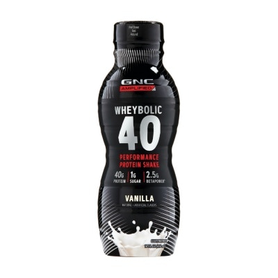 GNC AMP Wheybolic 40 Protein Shake Vanilla 414ml