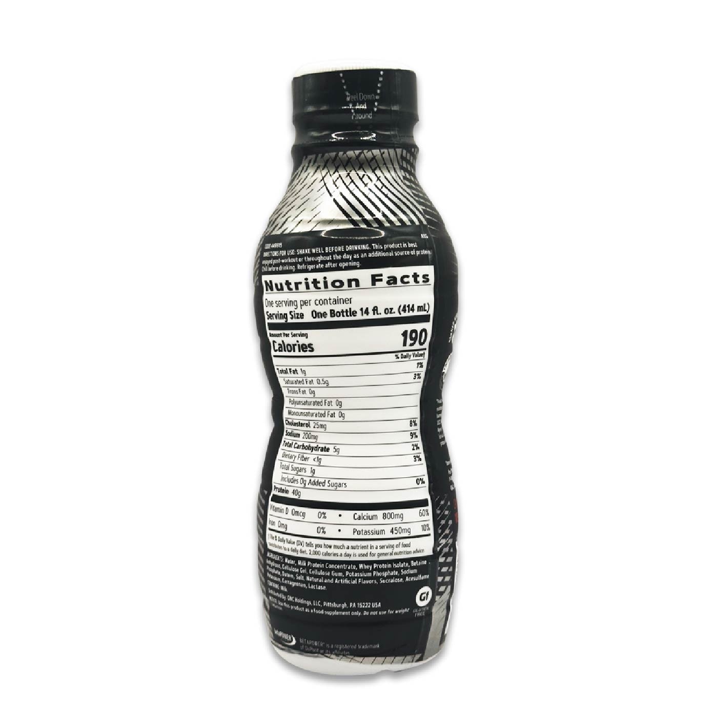 AMP Wheybolic 40 Protein Shake Vanilla 414ml