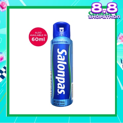 SALONPAS® Pain Relieving Jet Spray 118ml