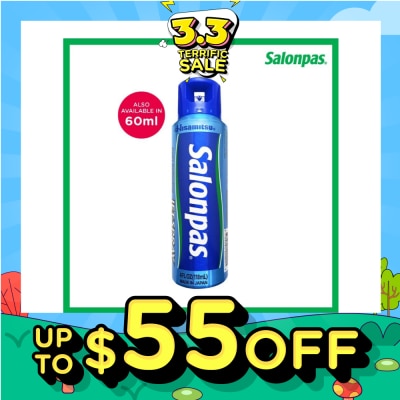 SALONPAS® Pain Relieving Jet Spray 118ml