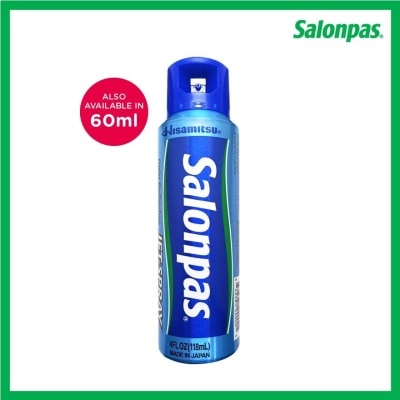 SALONPAS® Pain Relieving Jet Spray 118ml