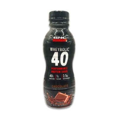 GNC AMP Wheybolic 40 Protein Shake Chocolate 414ml