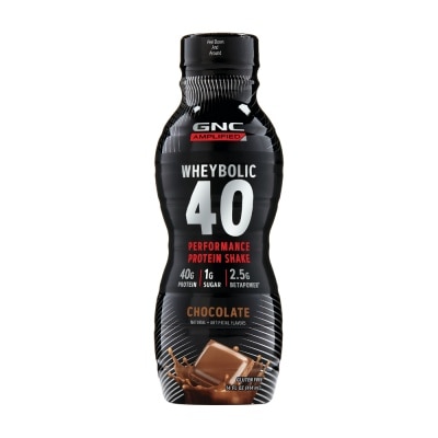 GNC AMP Wheybolic 40 Protein Shake Chocolate 414ml