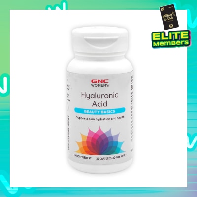 GNC Women's Beauty Basics Hyaluronic Acid Capsule 30s