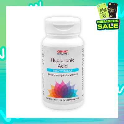 GNC Women's Beauty Basics Hyaluronic Acid Capsule 30s