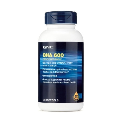 GNC DHA 600 850mg Softgel 60s