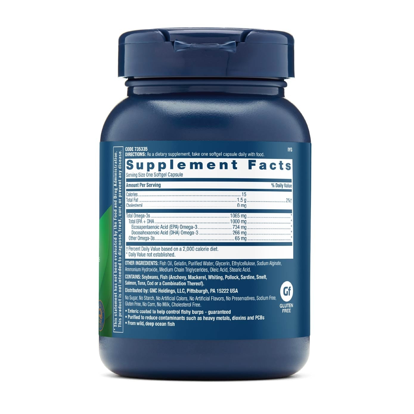 Triple Strength Fish Oil 1000mg 60s