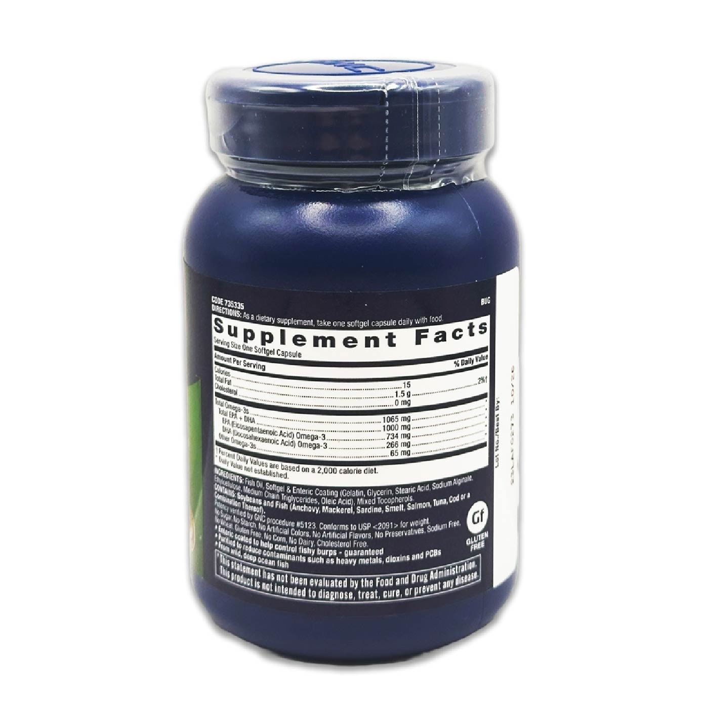 Triple Strength Fish Oil 1000mg 60s