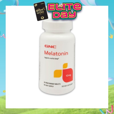 GNC - Melatonin 10mg Tablet Vegetarian 60s