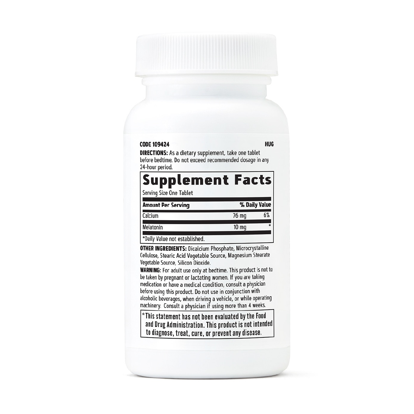 Melatonin 10mg Tablet Vegetarian 60s