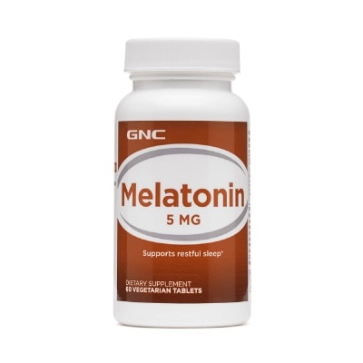 GNC Melatonin 5mg Tablet Vegetarian 60s