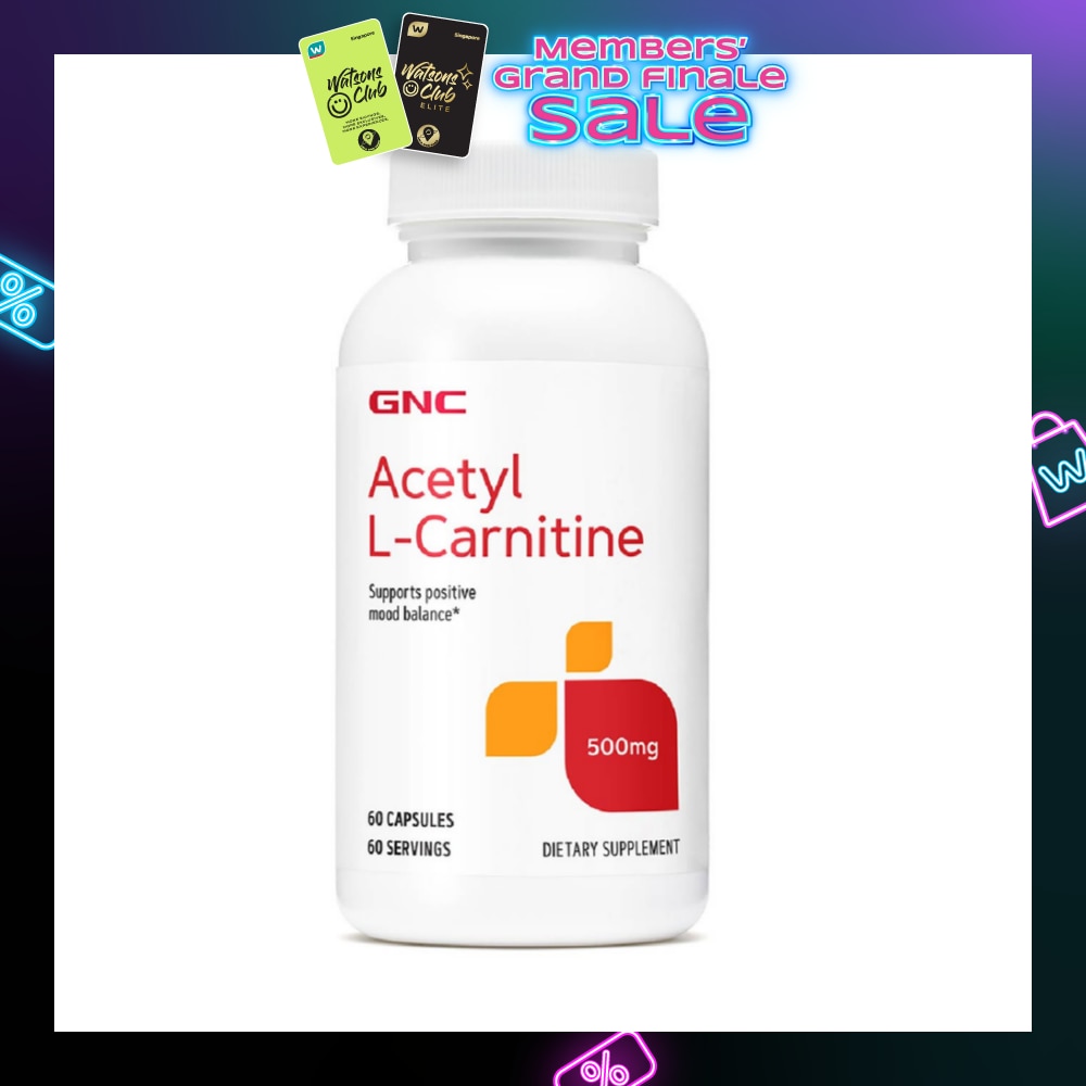 Acetyl L-Carnitine 500mg Capsule 60s