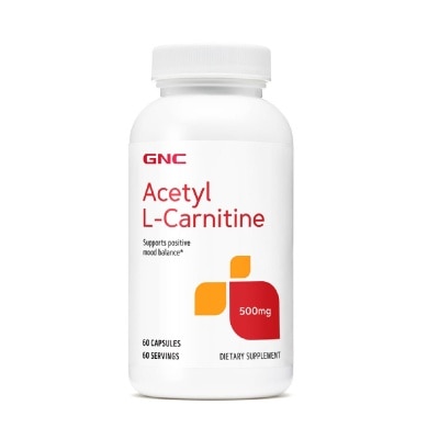 GNC Acetyl L-Carnitine 500mg Capsule 60s