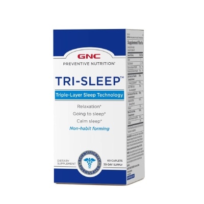 GNC Preventive Nutrition® Tri-Sleep Caplet 60s