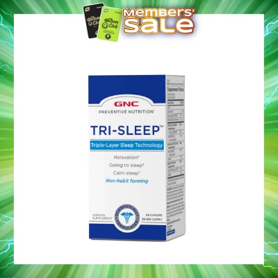 GNC - Preventive Nutrition® Tri-Sleep Caplet 60s