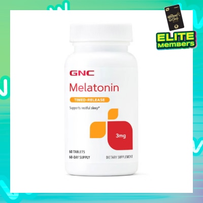 GNC Melatonin 3mg Tablet 60s