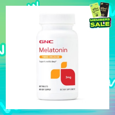 GNC Melatonin 3mg Tablet 60s