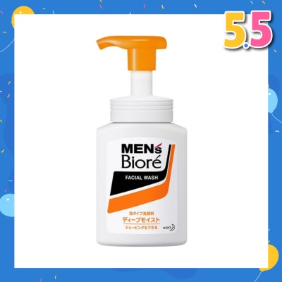 MEN'S BIORE Men's Biore Double Moist Up Instant Foaming Wash