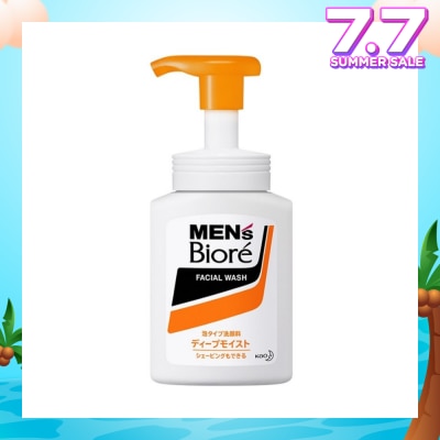 MEN'S BIORE Men's Biore Double Moist Up Instant Foaming Wash