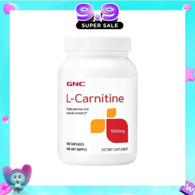 GNC - L-Carnitine 500Mg Capsule 120s image