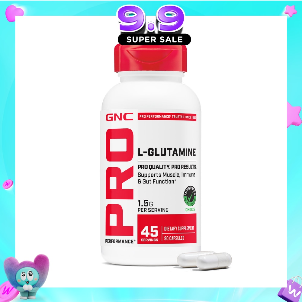 Pro Performance® L-Glutamine 1500mg Capsule 90s image