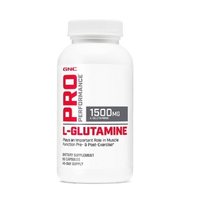 GNC Pro Performance® L-Glutamine 1500mg Capsule 90s