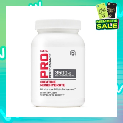 GNC Pro Performance® Creatine Monohydrate Capsule 120s