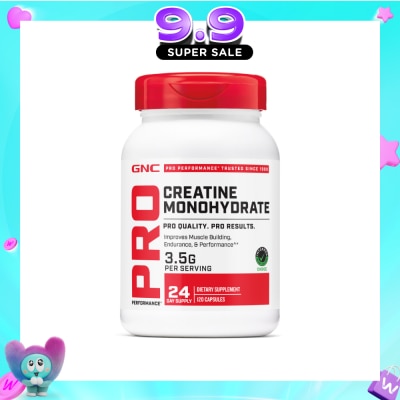 GNC - Pro Performance® Creatine Monohydrate Capsule 120s image