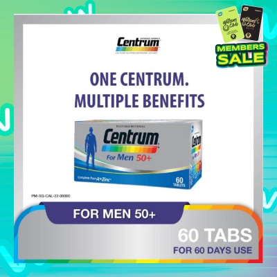 CENTRUM For Men 50+ Tablet 60s